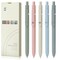 FIOVER 5pcs Gel Pens 0.5mm Quick Dry Black Ink Pens Fine Point Smooth Writing Pen High-End Series Pens for School Office Home Supplies, Gifts for Women and Men (Morandi)